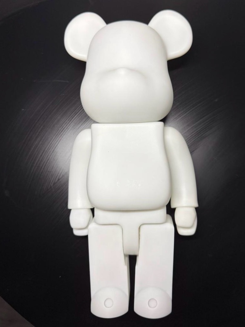 BE@RBRICK 400% Building Block Bear White Model DIY Paint Bearbrick Medicom Toy